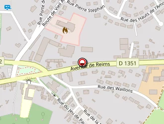 Carte de Debeaumont (entrep) à Braine