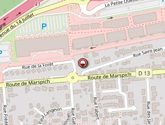 Carte de Weber Electricité à Terville