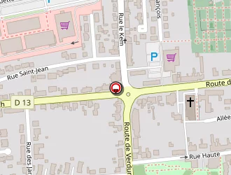 Carte de La Poste à Terville