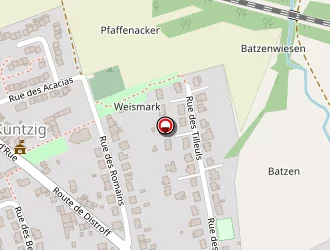 Carte de Terrain De Pétanque (1) à Kuntzig