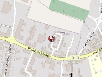 Carte de Gardin (ets) à Terville