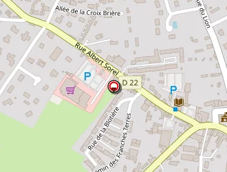 Carte de Nu-pieds à Beuzeville