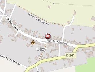 Carte de Mécadom 08 à Olizy-primat