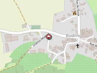 Carte de Noel Audrey à Budling