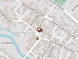 Carte de Collet à Warmeriville