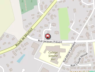 Carte de Yard Gérard à Bourg-achard