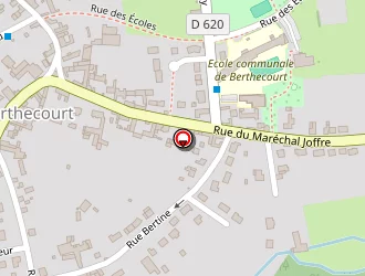 Carte de Caroland à Berthecourt