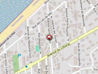 Carte de Prospero Samuel à Tourgéville