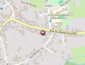Carte de Bertine Auto à Berthecourt