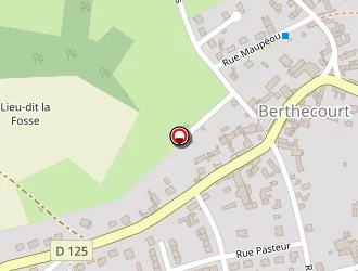 Carte de A Fleur De Pot à Berthecourt