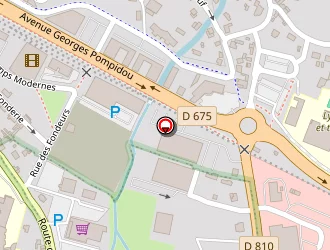 Carte de Mcdonald's à Pont-audemer