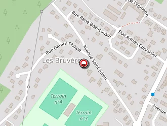 Carte de Complexe Sportif Section Handball à Oissel