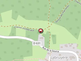 Carte de Mnh à Labruyère