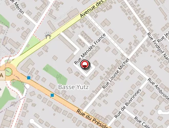 Carte de U.c.a Façades à Yutz