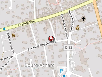 Carte de Top Beauté à Bourg-achard