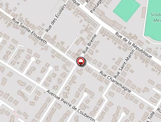 Carte de Bati L'est à Yutz