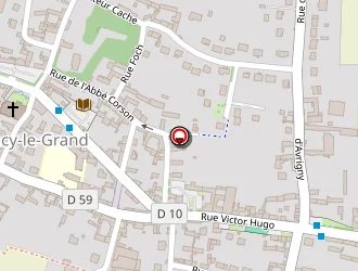 Carte de J.d à Sacy-le-grand