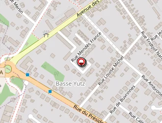 Carte de Simonetti Venanzio à Yutz