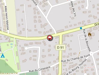 Carte de Henry Philippe à Bourg-achard