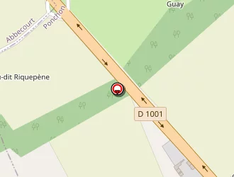 Carte de Ad Taxi à Ponchon