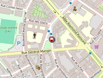 Carte de La Poste à Thionville