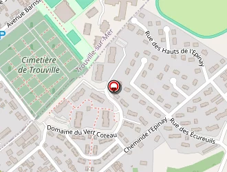 Carte de Delamarre Elie à Touques