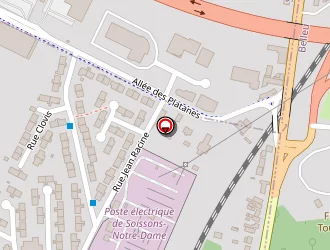 Carte de Praneuf à Courmelles