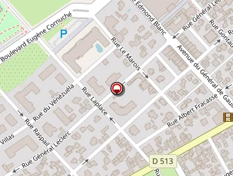 Carte de Le 21 à Deauville