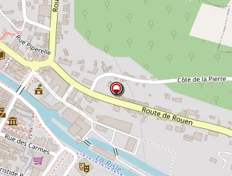 Carte de La Poste à Pont-audemer