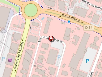 Carte de Mr Piscines à Terville