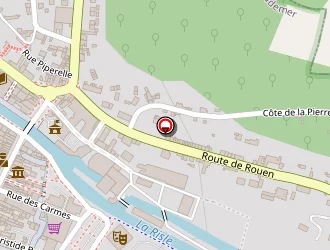 Carte de B.c.f.o. à Pont-audemer