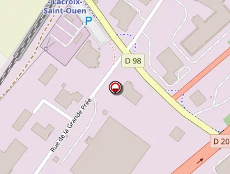 Carte de Manuloc Picardie à Meux (le)