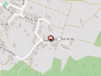 Carte de Maison Sainte Croix à Belleu