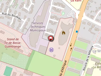 Carte de Institut Education Sensorielle à Thionville