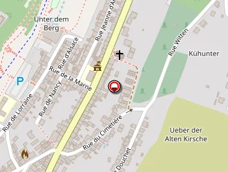 Carte de La Poste à Algrange