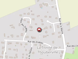 Carte de Manuloc Normandie à Trinité-de-thouberville (la)