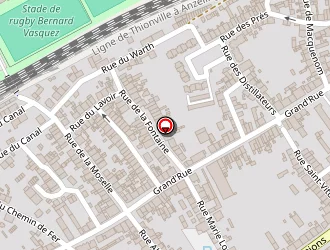 Carte de Boulangerie Pâtisserie Boulot Daniel à Yutz