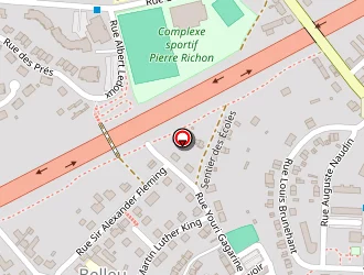 Carte de O'jus à Belleu