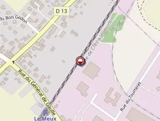 Carte de France Express à Meux (le)