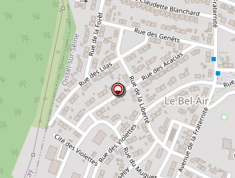 Carte de Dupray Edith à Oissel