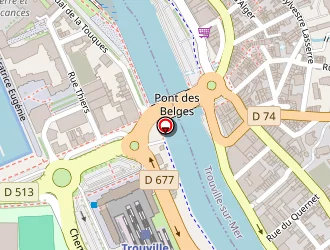 Carte de L'onglerie à Deauville