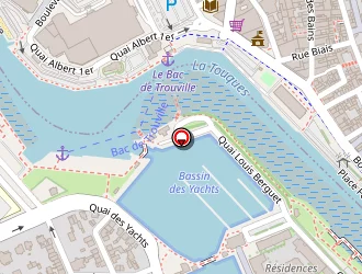 Carte de Paris Pressing à Deauville