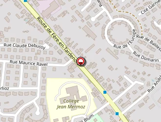 Carte de Center Pneus à Belleu