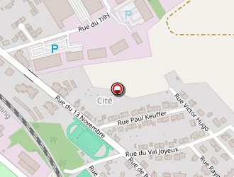 Carte de Centre De Loisirs Sncf à Yutz