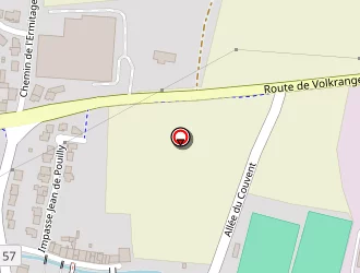 Carte de Stade Bompard à Thionville