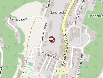 Carte de Petit Audrey à Algrange