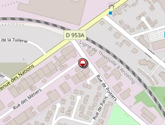 Carte de Crématorium De Yutz à Yutz