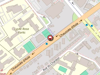 Carte de Gymnase Colbert à Thionville