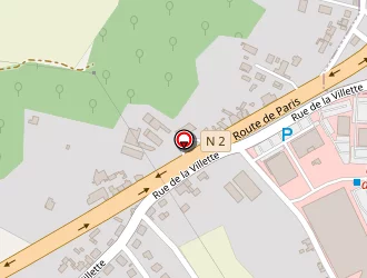 Carte de Martin à Vauxbuin