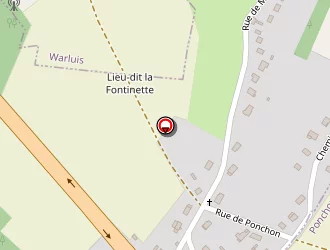 Carte de Frethelle à Abbecourt